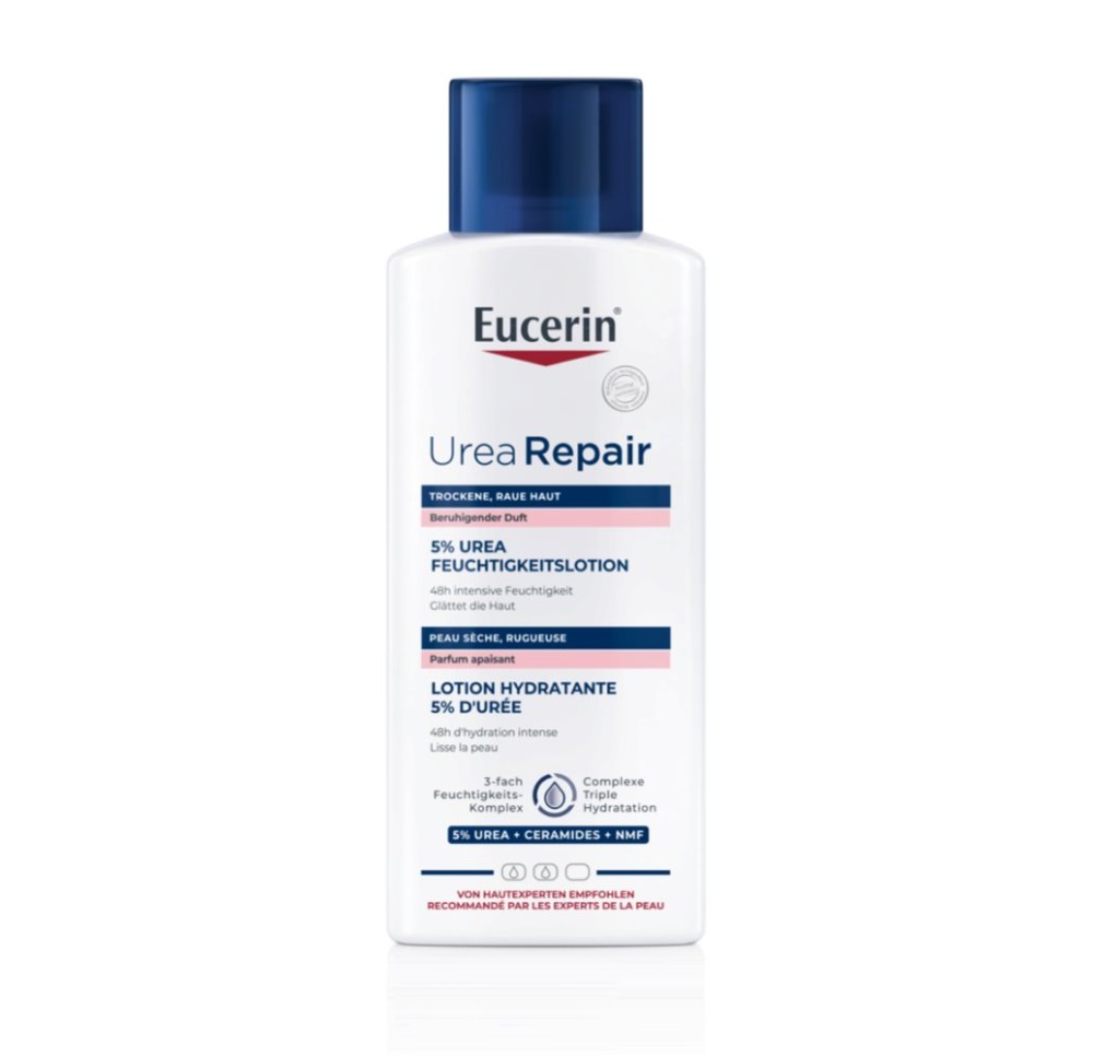 EUCERIN UreaRepair lot 5 % urée parfumée 250 ml