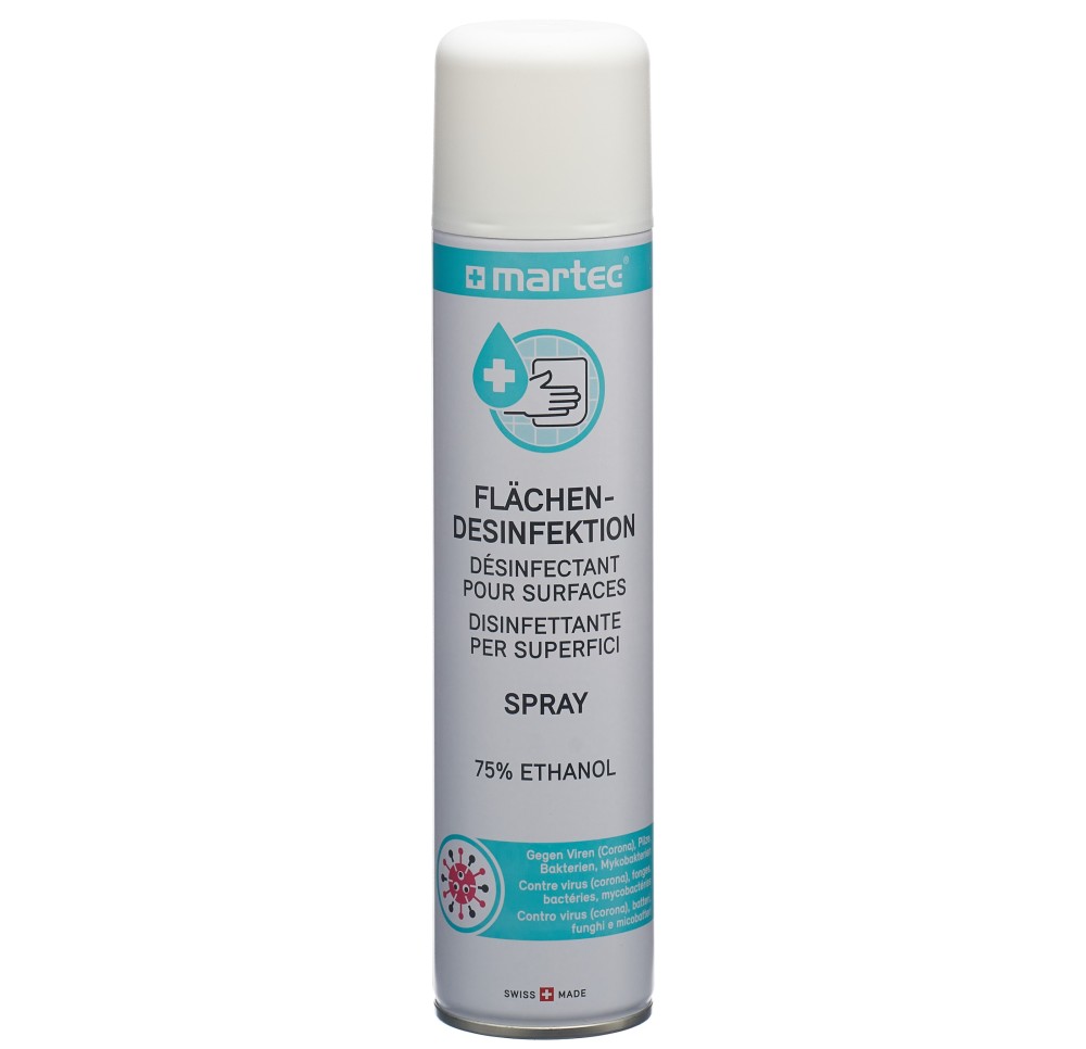 MARTEC Désinfectant pour surfaces spr aéros 300 ml MARTEC Désinfectant pour surfaces spr aéros 300 ml