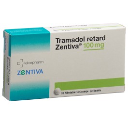 TRAMADOL retard Zentiva 100 mg 30 pce