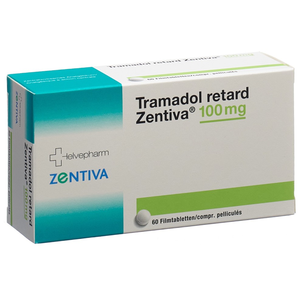 TRAMADOL retard Zentiva 100 mg 60 pce TRAMADOL retard Zentiva 100 mg 60 pce