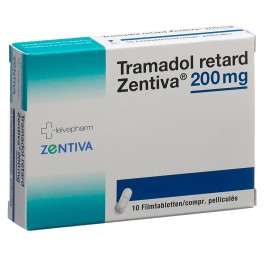 TRAMADOL retard Zentiva 200 mg 10 pce