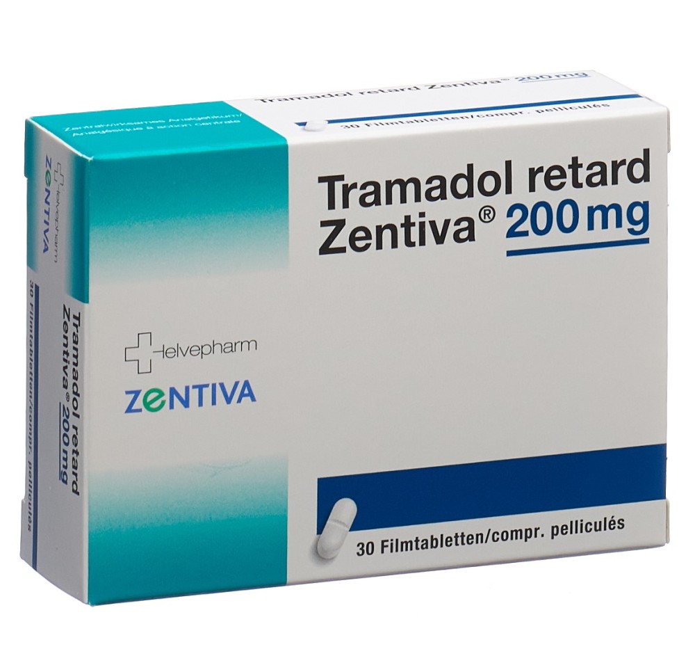 TRAMADOL retard Zentiva 200 mg 30 pce TRAMADOL retard Zentiva 200 mg 30 pce