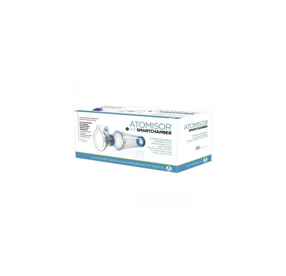 DTF Chambre inhalation aéro doseur masque 1-6ans