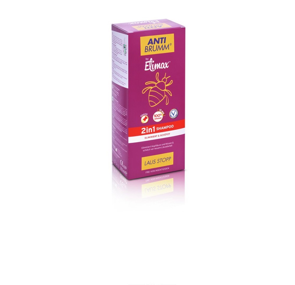 ANTI BRUMM BY ELIMAX anti-poux 2en1 shampoo 250 ml