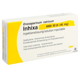 INHIXA sol inj 40 mg/0.4ml 2 ser pré 0.4 ml
