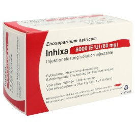 INHIXA sol inj 80 mg/0.8ml 10 ser pré 0.8 ml
