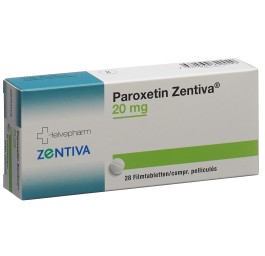PAROXETIN Zentiva cpr pell 20 mg 28 pce