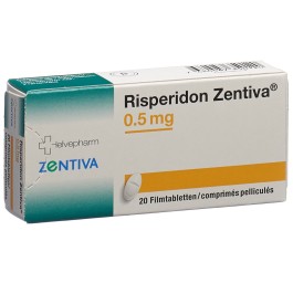 RISPERIDON Zentiva cpr pell 0.5 mg 20 pce