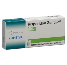 RISPERIDON Zentiva cpr pell 1 mg 20 pce