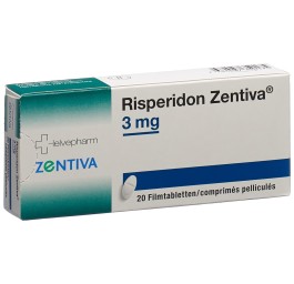 RISPERIDON Zentiva cpr pell 3 mg 20 pce