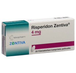 RISPERIDON Zentiva cpr pell 4 mg 20 pce