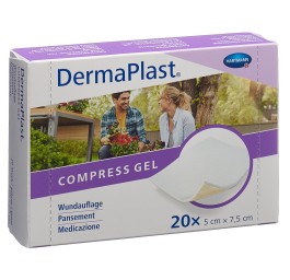 DERMAPLAST Compress Gel 5x7.5cm 20 pce