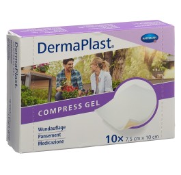 DERMAPLAST Compress Gel 7.5x10cm 10 pce