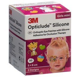 3M OPTICLUDE Sil pansem 5x6cm mini girl (n) 50 pce