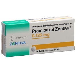 PRAMIPEXOL Zentiva cpr 0.125 mg 30 pce
