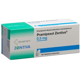 PRAMIPEXOL Zentiva cpr 0.5 mg 100 pce