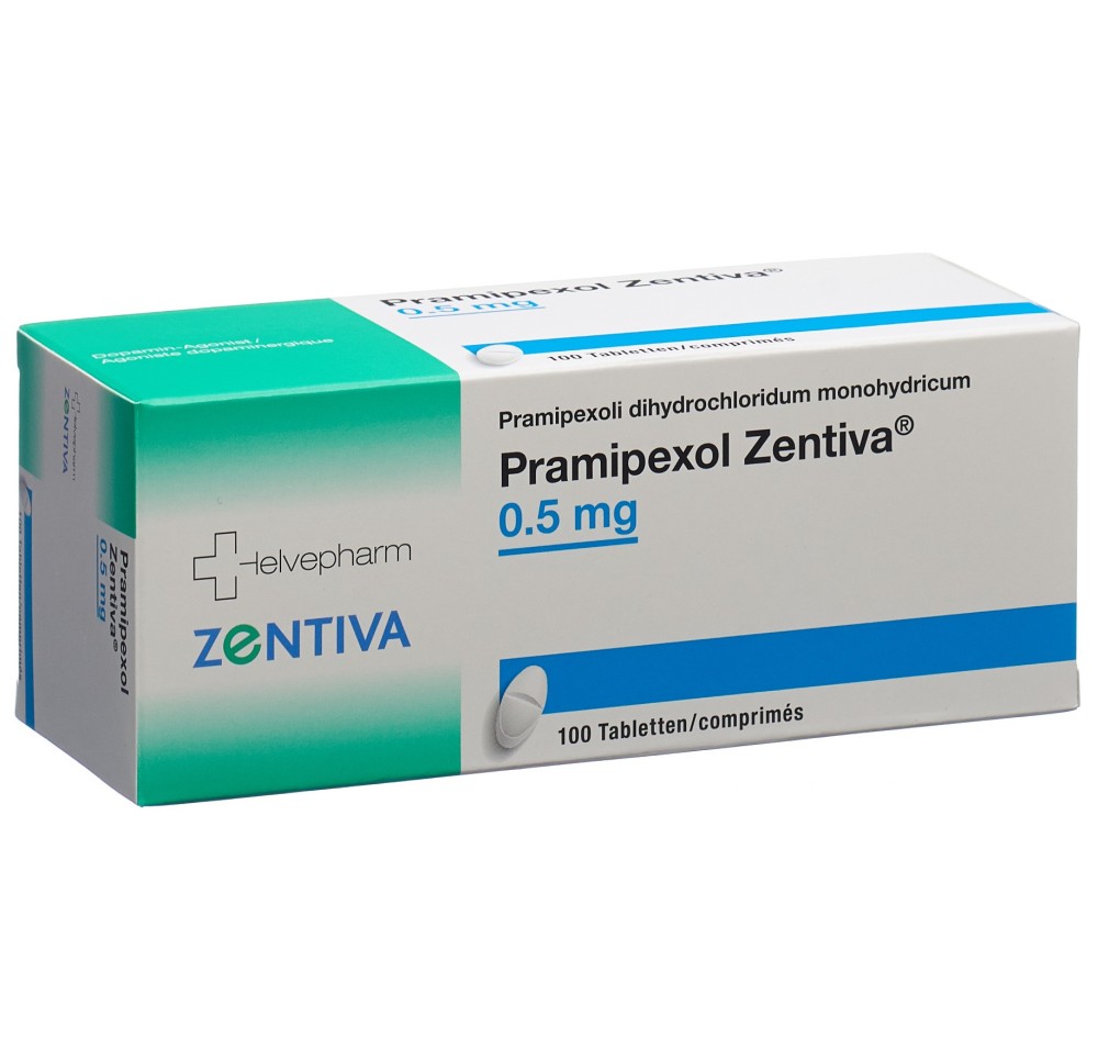 PRAMIPEXOL Zentiva cpr 0.5 mg 100 pce PRAMIPEXOL Zentiva cpr 0.5 mg 100 pce