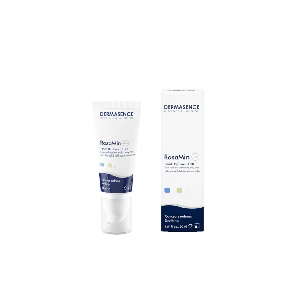 DERMASENCE RosaMin getönte Tagespflege LSF50 30 ml