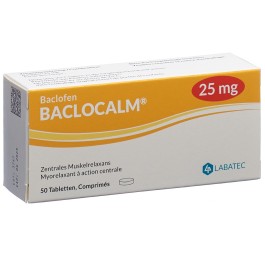 BACLOCALM cpr 25 mg 50 pce