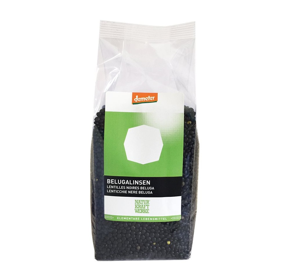 NATURKRAFTWERKE Lentilles noir Beluga Demet 400 g