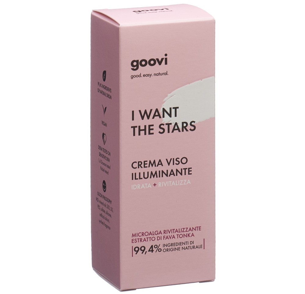 GOOVI I WANT THE STARS Crème pour le visage 50 ml GOOVI I WANT THE STARS Crème pour le visage 50 ml