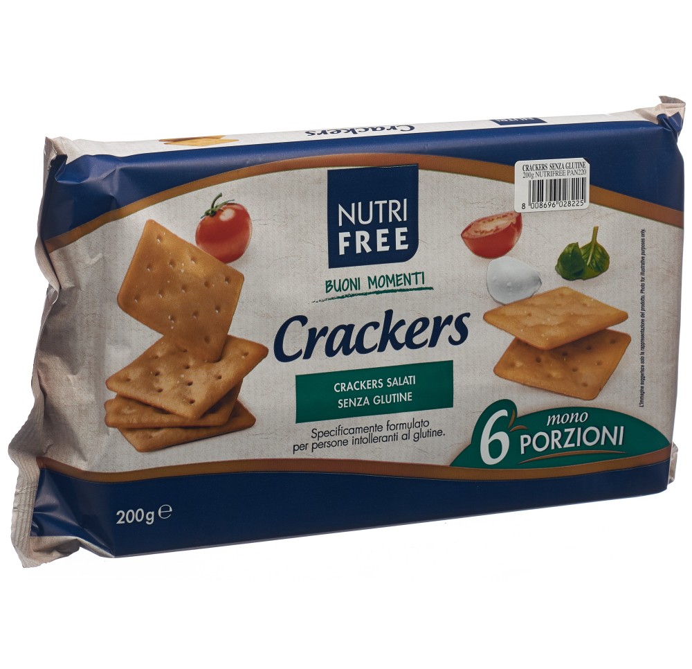 NUTRIFREE Crackers sans gluten 200 g NUTRIFREE Crackers sans gluten 200 g