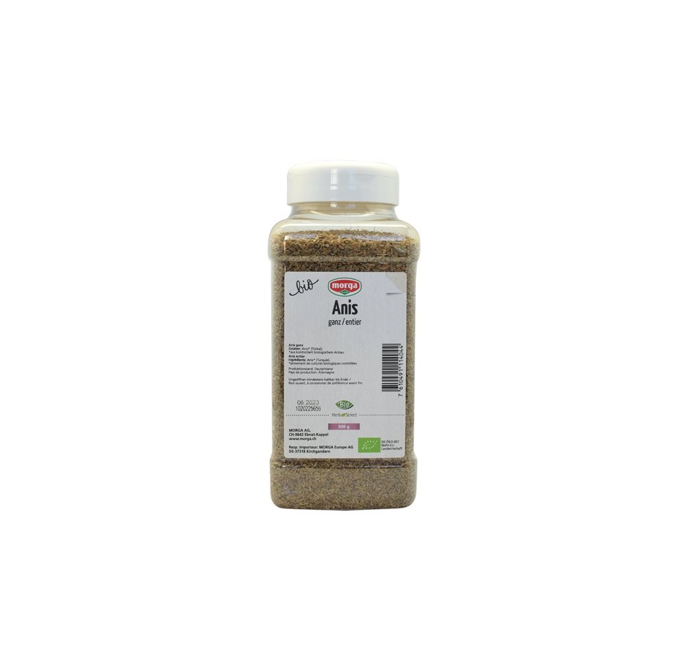MORGA épice anis entier bio bte 500 g MORGA épice anis entier bio bte 500 g