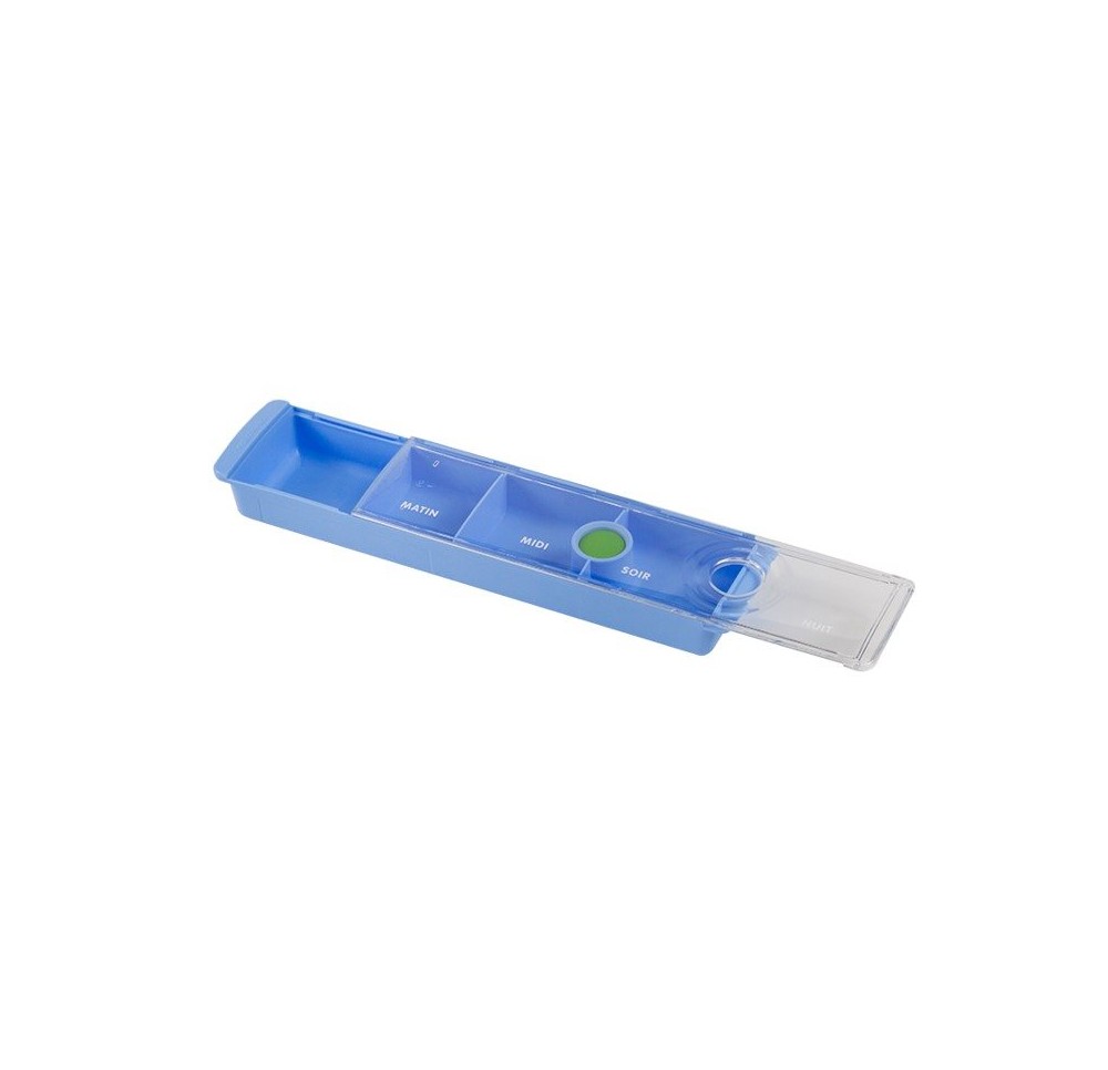 WIBOX Pro pilulier 1 jour 4 cases français