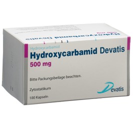 HYDROXYCARBAMIDE Devatis caps 500 mg 100 pce