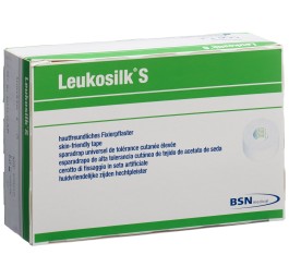 LEUKOSILK S sparadrap 9.2mx5cm blanc 6 pce