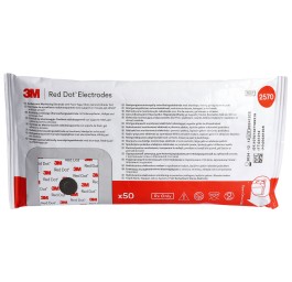 3M RED DOT ECG élect univers radiotranspr 50 pce