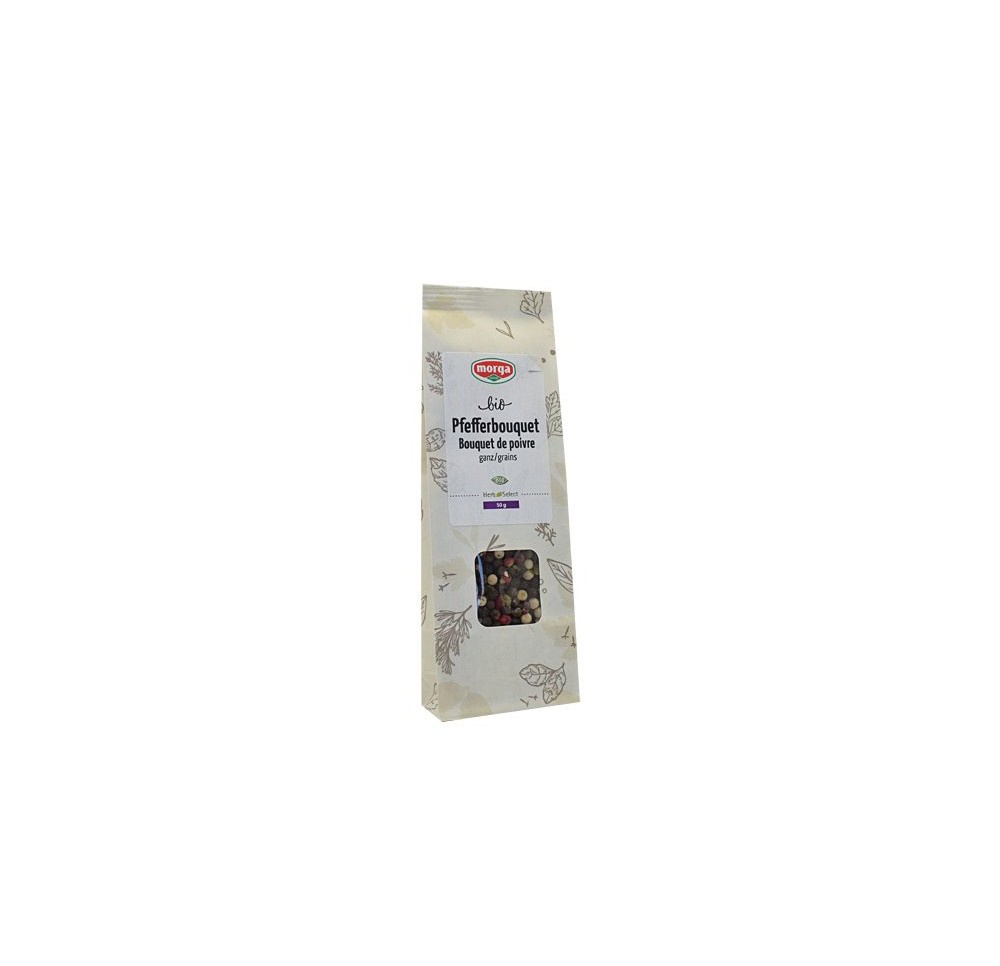 MORGA épice bouquet poivre entiers bio RECH 50 g MORGA épice bouquet poivre entiers bio RECH 50 g
