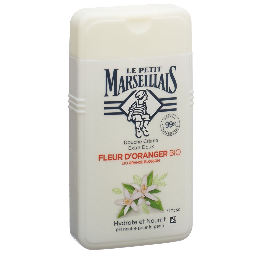LE PETIT MARSEILLAIS douche cr BIO fl orang 250 ml LE PETIT MARSEILLAIS douche cr BIO fl orang 250 ml