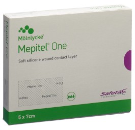 MEPITEL One pansement vulnéraire 5x7cm (nv) 5 pce