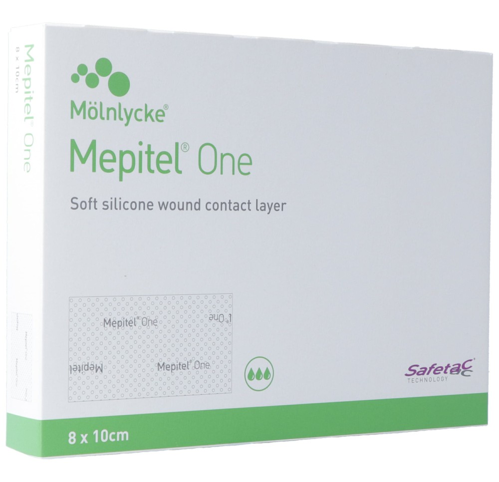 MEPITEL One pansement vulnéraire 8x10cm (nv) 5 pce MEPITEL One pansement vulnéraire 8x10cm (nv) 5 pce