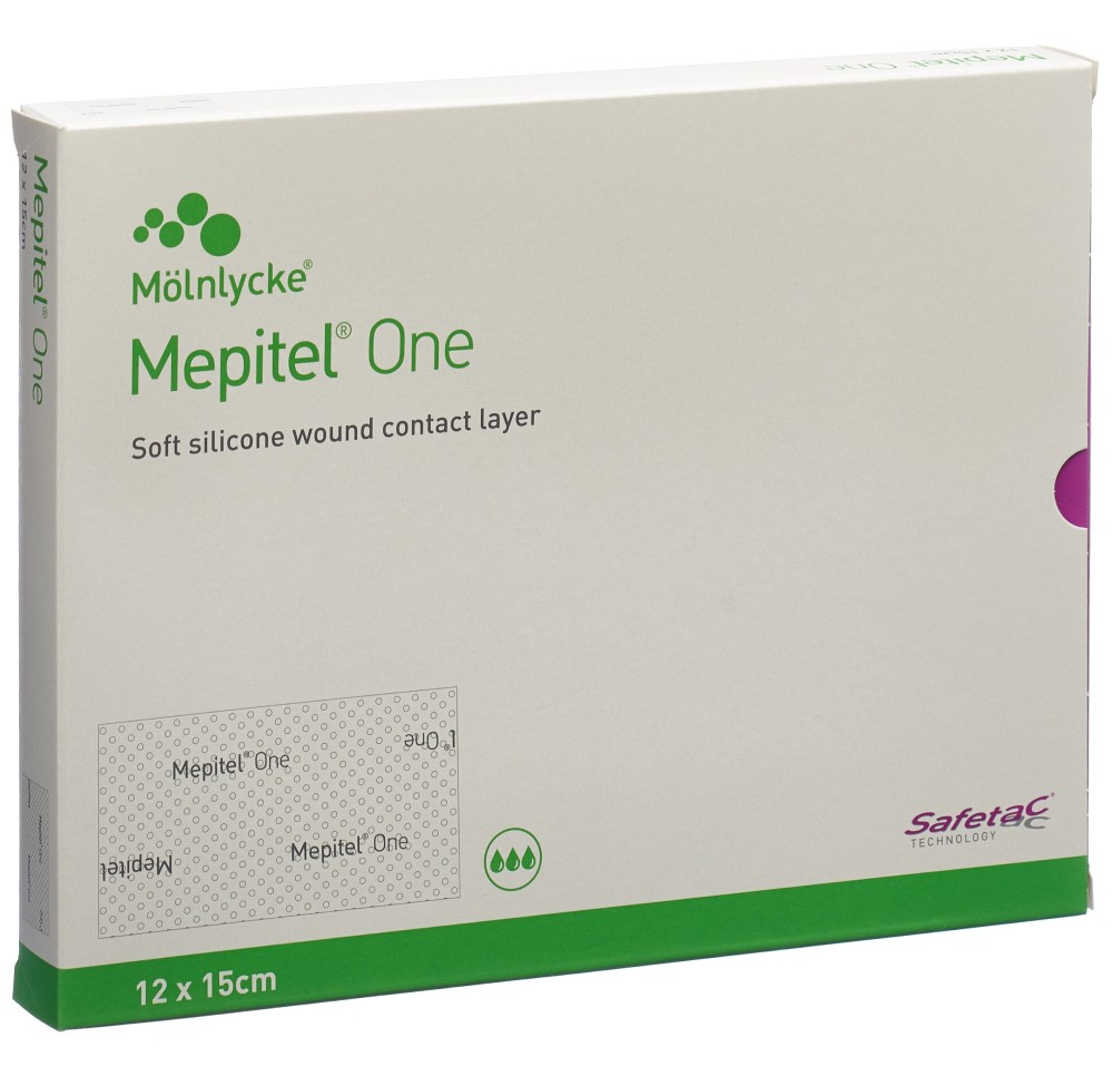 MEPITEL One pansement vulnéraire 12x15cm (n) 5 pce MEPITEL One pansement vulnéraire 12x15cm (n) 5 pce