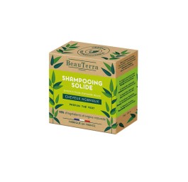 BEAUTERRA shampooing solide cheveux normaux 75 g