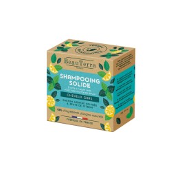 BEAUTERRA shampooing solide cheveux gras 75 g