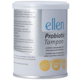 ELLEN normal Probiotic Tampon (nouveau) bte 12 pce