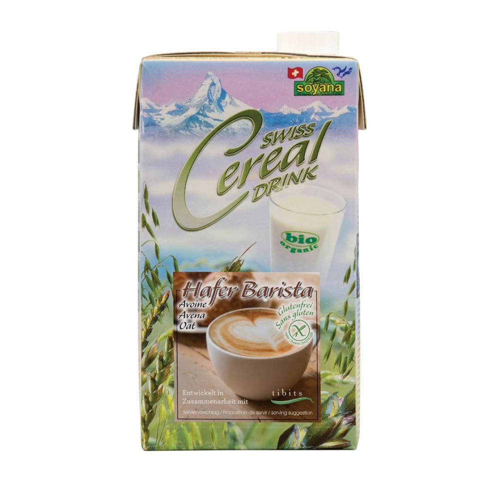 SOYANA SWISS Cereal boisson avoine Barista 1 lt
