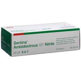 SENTINA Ambidextrous S 6-7 Nitrile n poudr 200 pce