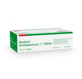 SENTINA Ambidextrous L 8-9 Nitrile n poudr 200 pce