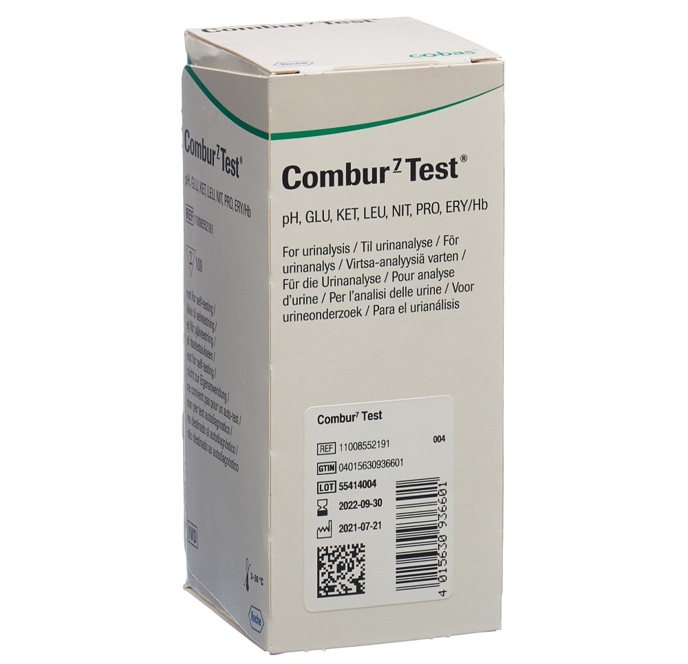 COMBUR 7 TEST bandelettes 100 pce