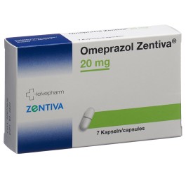 OMEPRAZOL Zentiva caps 20 mg 7 pce