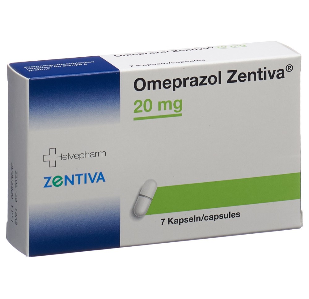 OMEPRAZOL Zentiva caps 20 mg 7 pce OMEPRAZOL Zentiva caps 20 mg 7 pce
