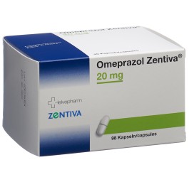 OMEPRAZOL Zentiva caps 20 mg 98 pce
