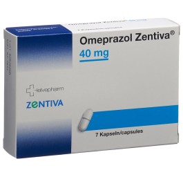 OMEPRAZOL Zentiva caps 40 mg 7 pce