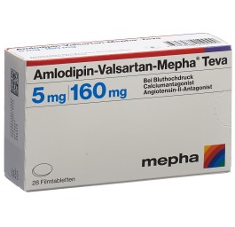 AMLODIPIN VALSARTAN Mepha Teva 5/160mg 28 pce