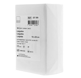 IVF longuette RX T17 10x20cm 24couche 50 pce