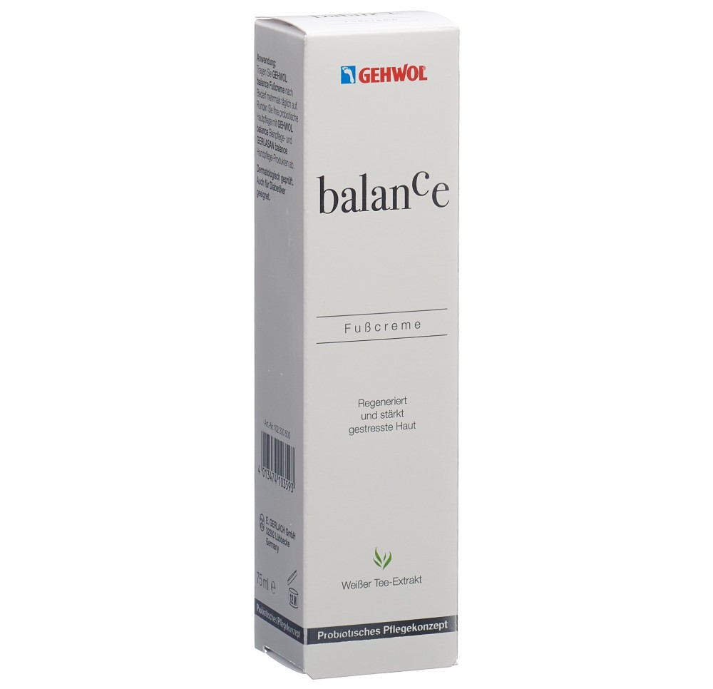 GEHWOL balance Fusscreme dist 75 ml